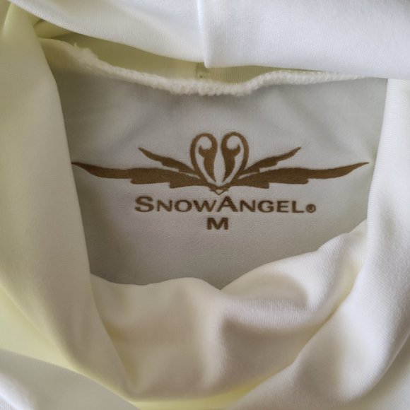 **SOLD**Snow Angel CyberSilk Base Layer Set size Medium~ Pearl - Picture 3 of 10